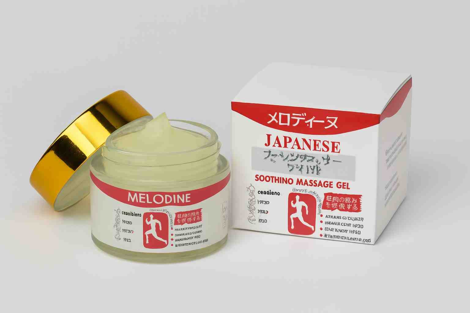 Melodine Japanese Soothing Massage Gel.
