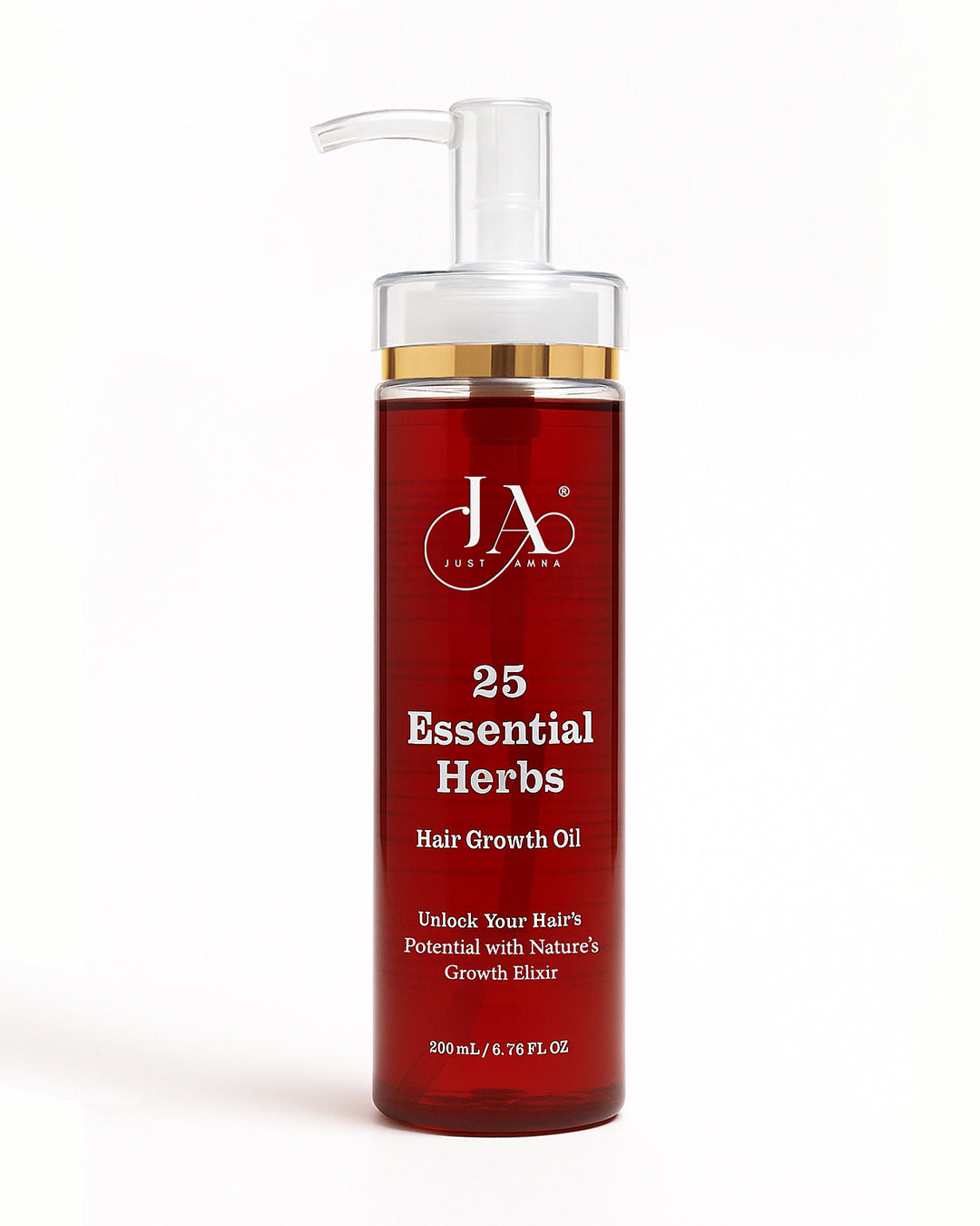 Just Amna 25 Essential Herbs Hair Growth Oil.