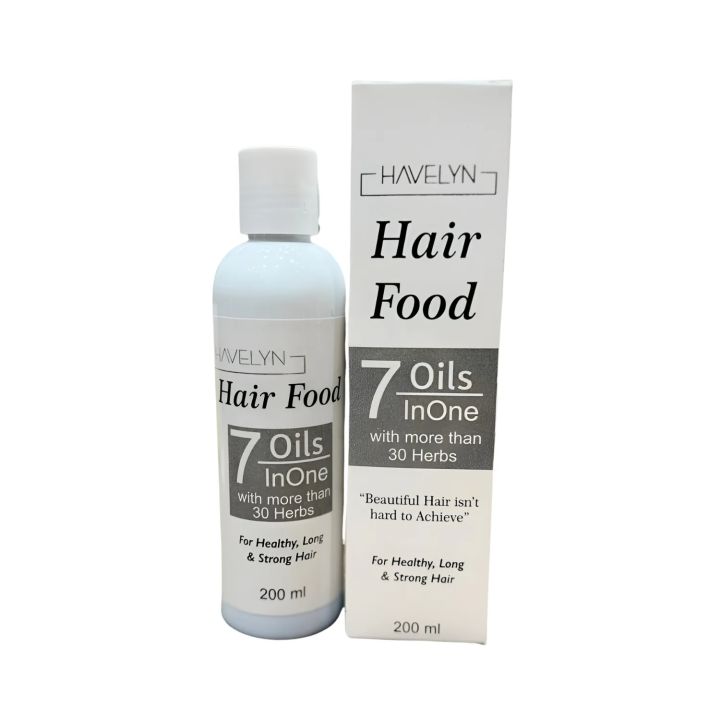Havelyn Hair Food Oil product, a hair treatment oil.